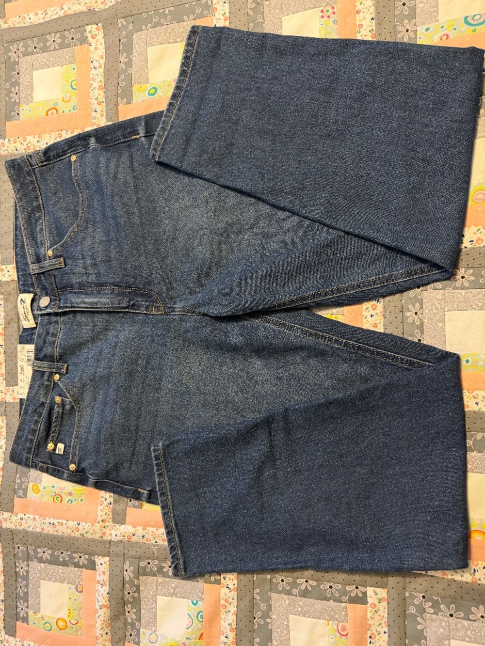 Ladies, SEVEN 7 jeans, 90’s Straight Jeans, size 14, dark denim